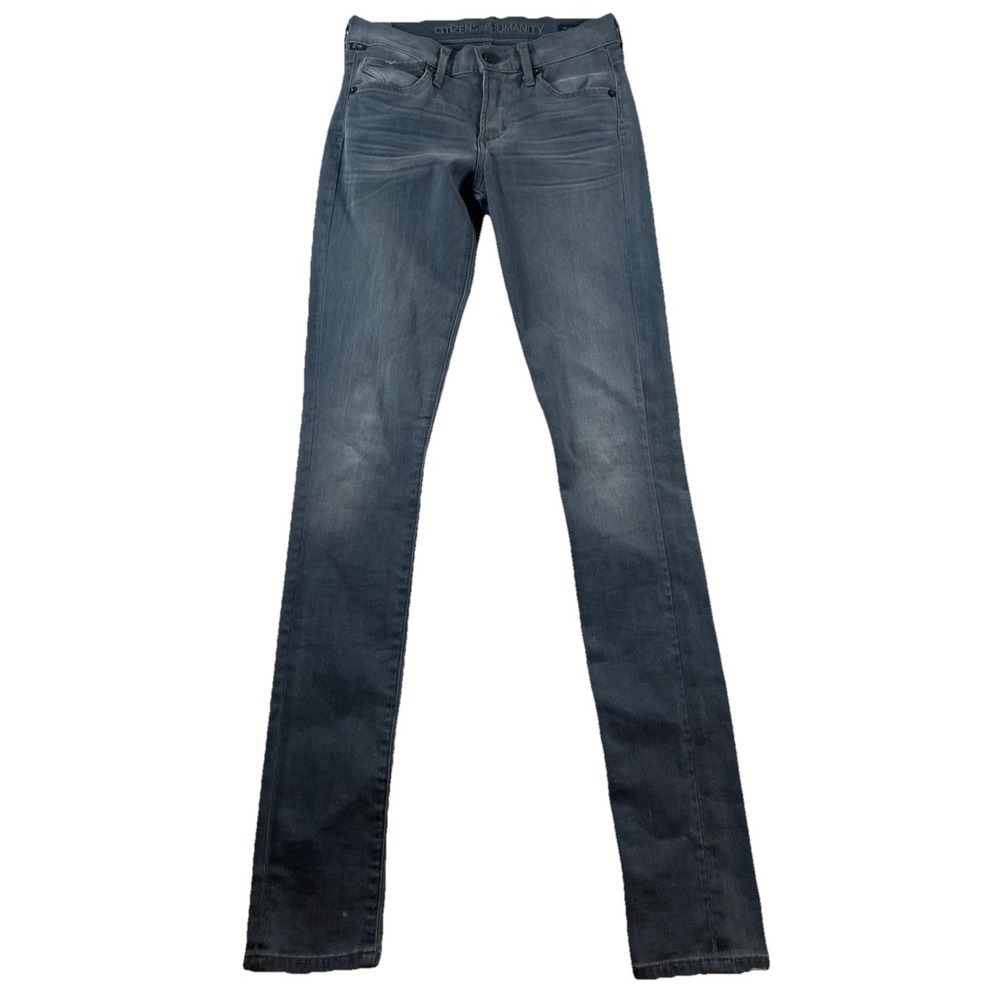 Citizens of Humanity Women's Gray Avedon Ankle Skinny Jeans Size 24-‎ Stretch